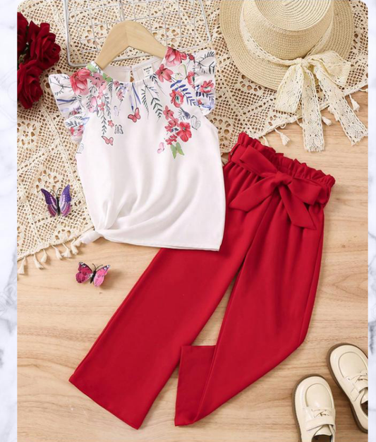 CONJUNTO NIÑA TALLA 6 AÑOS
